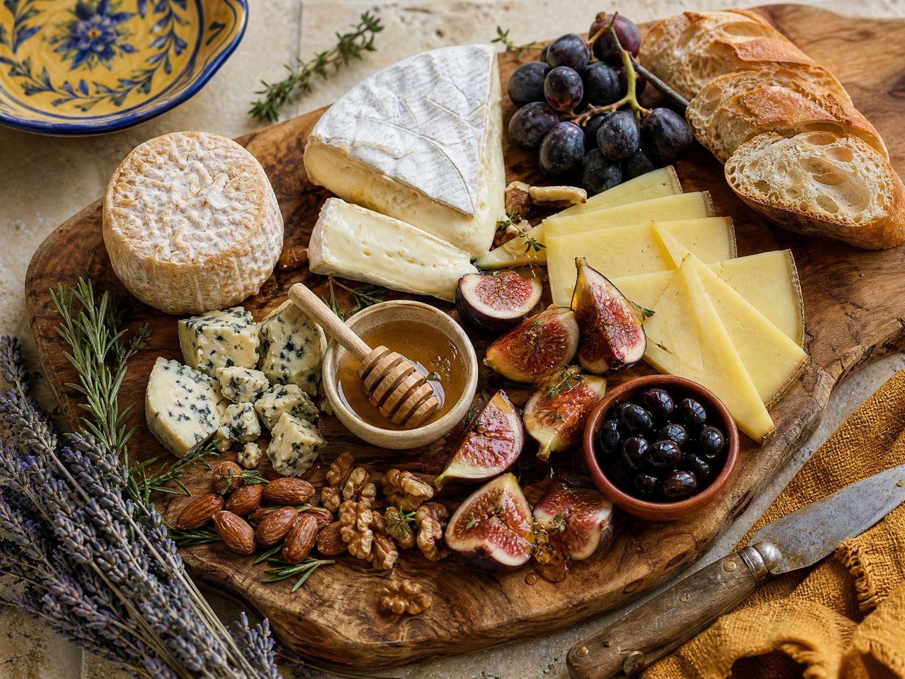 Kypsät juustot Côtes du Rhônen tapaan